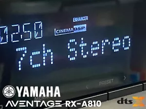 YAMAHA RX-A810 AVENTAGE 7.2 Network Receiver DTS-HD Dolby TrueHD YPAO Microphone - Bild 1 von 13