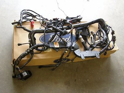 NOS OEM Ford 1993 Lincoln Mark VIII 8 Headlight Junction Wiring Harness Foto 1 de 4