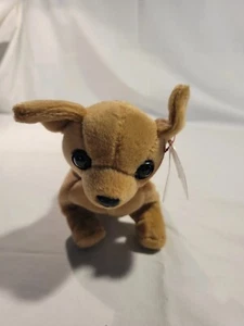 Ty Beanie Babies raro Tiny The Chihuahua 1998. Errori MCWT, ottime condizioni - Foto 1 di 9