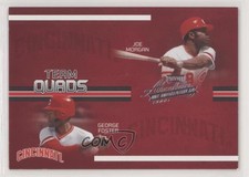 2005 Playoff Absolute Memorabilia Team Quads Joe Morgan George Foster Adam Dunn