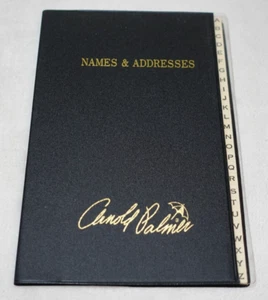 Arnold Palmer Umbrella Logo Unused Awesome Name Address Phone Number Book - Picture 1 of 12