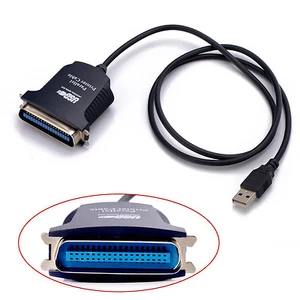 New 36 Pin USB to Female Parallel IEEE 1284 Printer Adapter Cable Cord PC - Picture 1 of 2