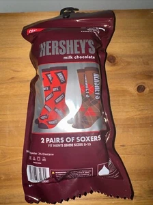 Hershey’s Socks 2 Pair Of Soxers - Picture 1 of 4