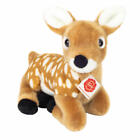 Teddy Hermann fawn lying cuddly soft toy forest animal light brown 25 cm