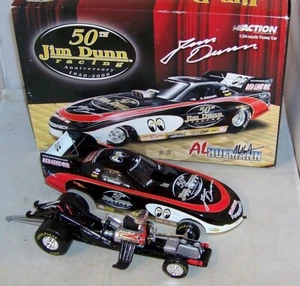 1:24 2000 ACTION NHRA FIREBIRD FUNNY CAR MOONEYES JIM DUNN 50TH AL HOFFMAN MIB - Picture 1 of 6