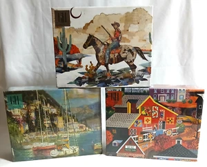 Grateful House Jigsaw Puzzle Bundle 3 X 1000 Piece Matt Finish - Picture 1 of 12