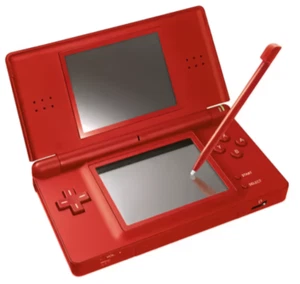 Nintendo DS Lite Rare Asian Release + Extra Battery! - Sparkling Red Color - Picture 1 of 4