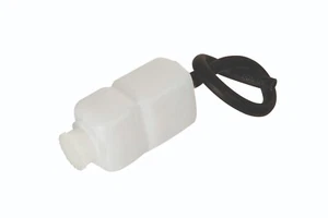 JAGUAR E-TYPE BRAKE FLUID RESERVOIR AND SENDER ASSEMBLY SQUARE STYLE C36607ASSY - Picture 1 of 3