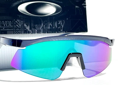 NUEVO Gafas de sol Oakley HYDRA azul translúcido semi-sin montura lentes de jade PRIZM 9229-07 Foto 1 de 4
