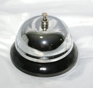 Working Metal Nautical Reception Bell Hotel Motel Restaurant  - Picture 1 of 1