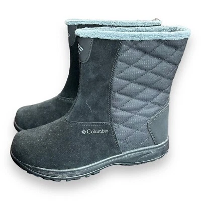 Женские зимние ботинки Columbia Ice Maiden Slip II черные размер 8 M - Изображение 1 из 4