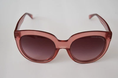 Gafas de sol Armani Exchange rosa translúcido de gran tamaño AX4003 8040/8H 53-20-135 Foto 1 de 4