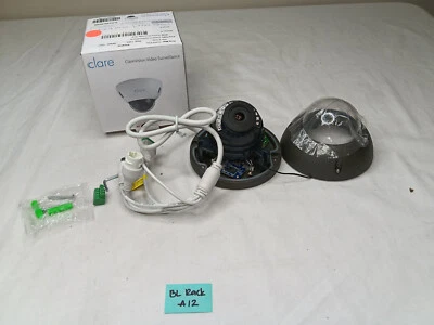 Mini câmera dome IP ClareVision 8MP branca CLR-V200-8D28B - Imagem 1 de 4