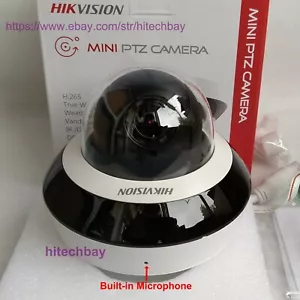 Hikvision DS-2DE2A404IW-DE3/W 4MP 4x Zoom PTZ DarkFighter IP Kamera PoE WiFi Mikrofon - Bild 1 von 13