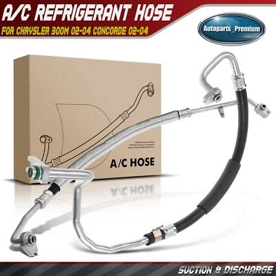 Conjunto de línea de succión y descarga de aire acondicionado para Chrysler 300M Concorde 2002-2004 3,5 L Foto 1 de 4