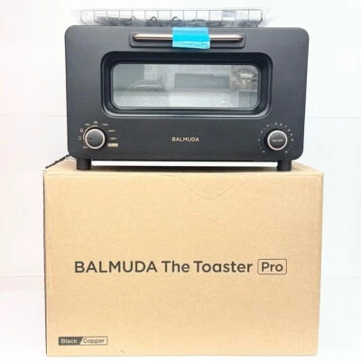 BALMUDA The Toaster Pro K11A-SE-BK Negro AC100V Renovación Horno de Vapor Tostadora Japón Foto 1 de 4