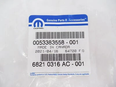 Moldura de arco trasero derecho pasajero Mopar Jeep 68210316AC original fabricante de equipos originales 14-18 Cherokee Foto 1 de 3