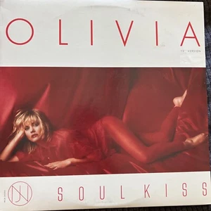 USED OLIVIA NEWTON-JOHN - SOUL KISS - EP MCA-23593 (1985) (12" Single) [PROMO] - Picture 1 of 5