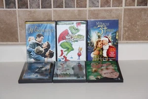 WONDERFUL LIFE GRINCH MIRACLE 34TH STREET POLAR EXPRESS A CHRISTMAS STORY CAROL - Picture 1 of 2