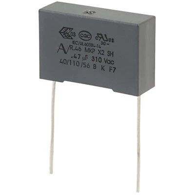Kemet 0.47uf 10% 310Vac X2 Polypropylene Film Capacitor