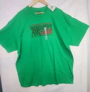 NWT Funny Bigfoot Mountain Dude Green Tee Shirt T-Shirt  2X - Picture 1 of 6