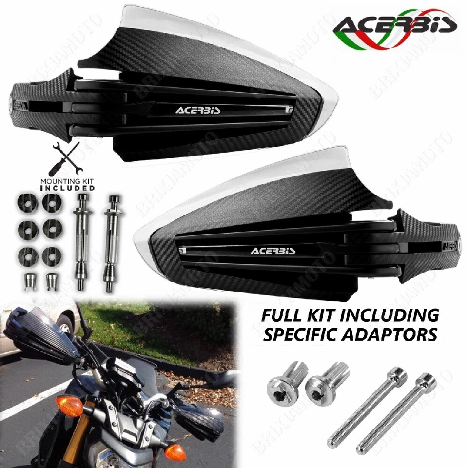 COPPIA PARAMANI X-TARMAC + ADATTATORI PER FOR KTM 950 LC8 SUPERMOTO 2006-2009 Foto 1 de 4