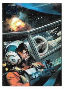 2018 Topps Star Wars Galaxy BLUE Foil Parallel #86