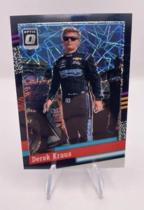 DEREK KRAUS - 2024 Panini Donruss Racing #129 Optic BLACK VELOCITY /39 - Picture 1 of 2