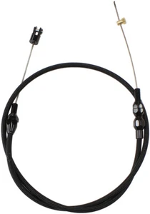 AEROFLOW AF42-1101LS1BLK BLACK STAINLESS ACCELERATOR CABLE FOR GM LS SERIES V8 - Picture 1 of 3