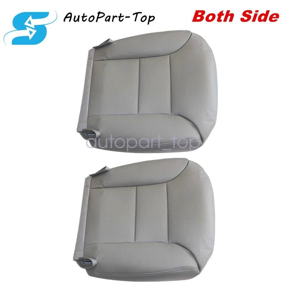 Cubierta de asiento inferior gris para conductor pasajero Chevy GMC K1500 K2500 1995-1999 Foto 1 de 4