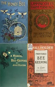 100 Old Rare Books on Bee Keeping Bees Honey Hive Wax Recipes Suit Swarm on DVD - Picture 1 of 12