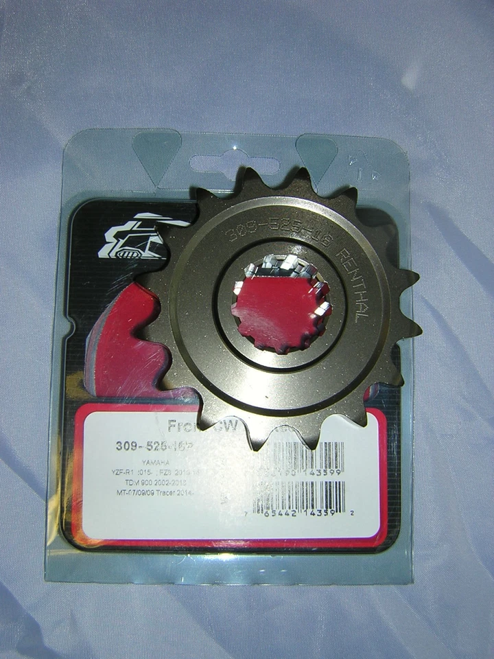 Renthal 16T Gearbox Sprocket 309 525 Fits Yamaha MT-07 14-25. New - image 1 of 1