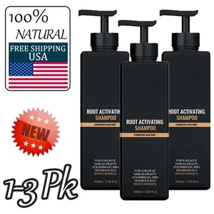 Root Activator Shampoo, Hair Growth, For Anti-Hair Loss, Natural Formula 100ml - Picture 1 of 13