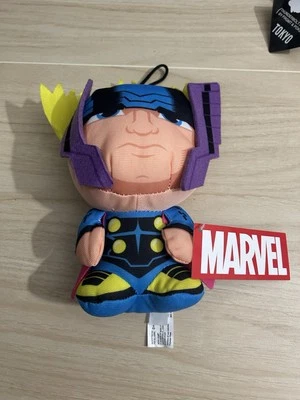 NUEVO Marvel Mashems Neón THOR Vengadores Peluche Juguete 7” Good Stuff Muñeca Nuevo con Etiquetas Foto 1 de 2
