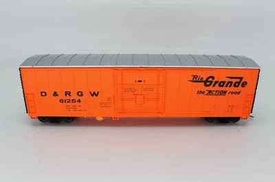 HO WALTHERS 50' INSULATED BOXCAR D&RGW RIO GRANDE ROAD NO. 61254 - Image 1 of 4