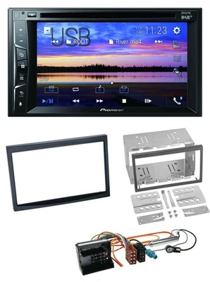 Pioneer Bluetooth 2DIN USB DVD DAB MP3 Autoradio für Peugeot 207 307 Expert Part - Bild 1 von 4