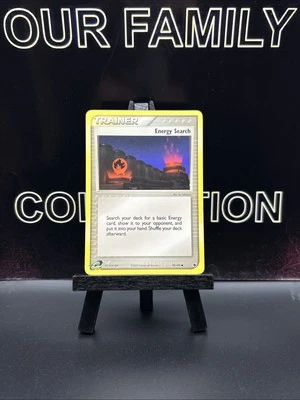 Energy Search 90/109 EX Ruby & Sapphire Regular Common Pokemon TCG 2003 NM - Image 1 of 4