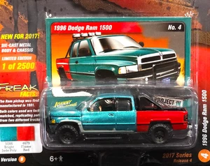 Johnny Lightning 96 1996 Dodge Ram 1500 4x4 Pickup Truck Project In Progress - Picture 1 of 2