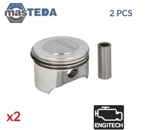 ENT051118 STD MOTOR KOLBEN & RINGE ENGITECH 2 STÜCK NEU OE ERSATZ - Bild 1 von 5