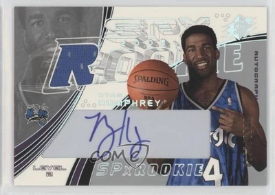 2002-03 SPx SPx Rookie Level 2 /1999 Ryan Humphrey #117 Rookie Auto RC - Image 1 of 2