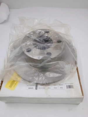 POWERSTOP EBR429 REAR DRIVER/PASSENGER SIDE BRAKE DISC FWD FOR VW & AUDI NEW - Image 1 of 4