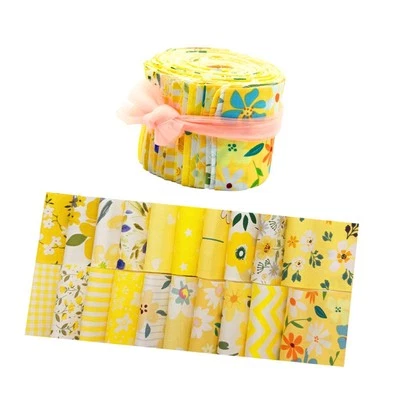 40Pcs Jelly Roll Fabric Jelly Roll Strips for Birthday Holiday Scrapbooking - image 1 of 4