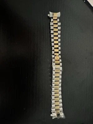 PULSEIRA RELÓGIO OURO PRESIDENT SÓLIDO 20 MM PARA ROLEX DATEJUST qualidade superior - Imagem 1 de 4