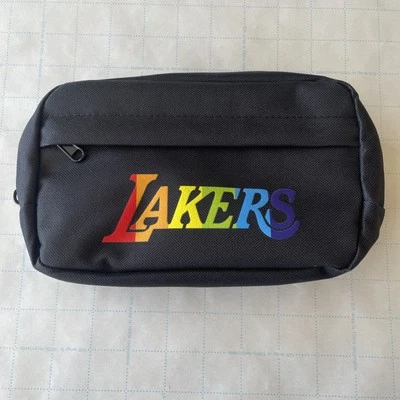 Los Angeles Lakers LGBTQIA Pride Night Crossbody Bag Fanny Pack SGA 10/26/2024 - Image 1 of 4