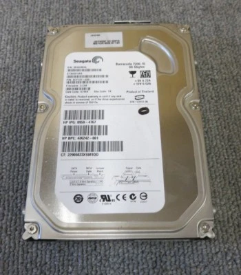 Seagate ST380815AS 9CY131-020 Barracuda 7200.10 80GB 7200RPM 8MB 3.5" ATA300 HDD - Image 1 of 4
