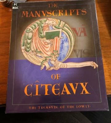 The Manuscripts of Citeaux - PC MAC CD-ROM Dijon 12th Century - New Old Stock - Image 1 of 3