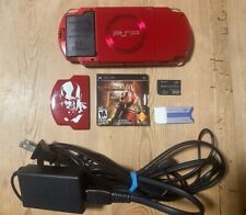 PSP 2000 Limited Edition God of War Red Console Lot - PLEASE read Description!!!