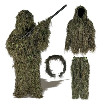 Ghilliemonster Ghillie Suit Woodland Camouflage - Image 1 of 3