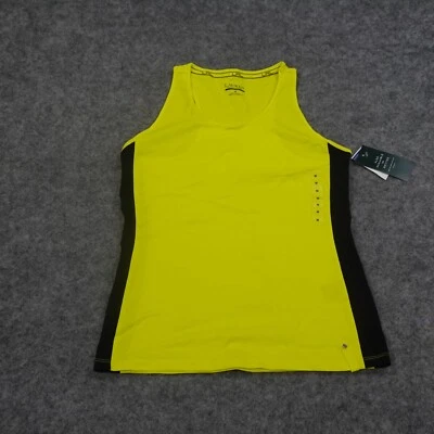 Camiseta sin mangas Ralph Lauren Active para mujer mediana espalda de corredor atlética amarilla C Foto 1 de 4