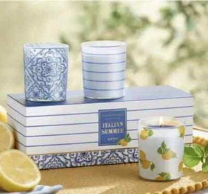 Avon🌺 Italian Summer Votive Gift Set - 3 x Candle Votives - Picture 1 of 2